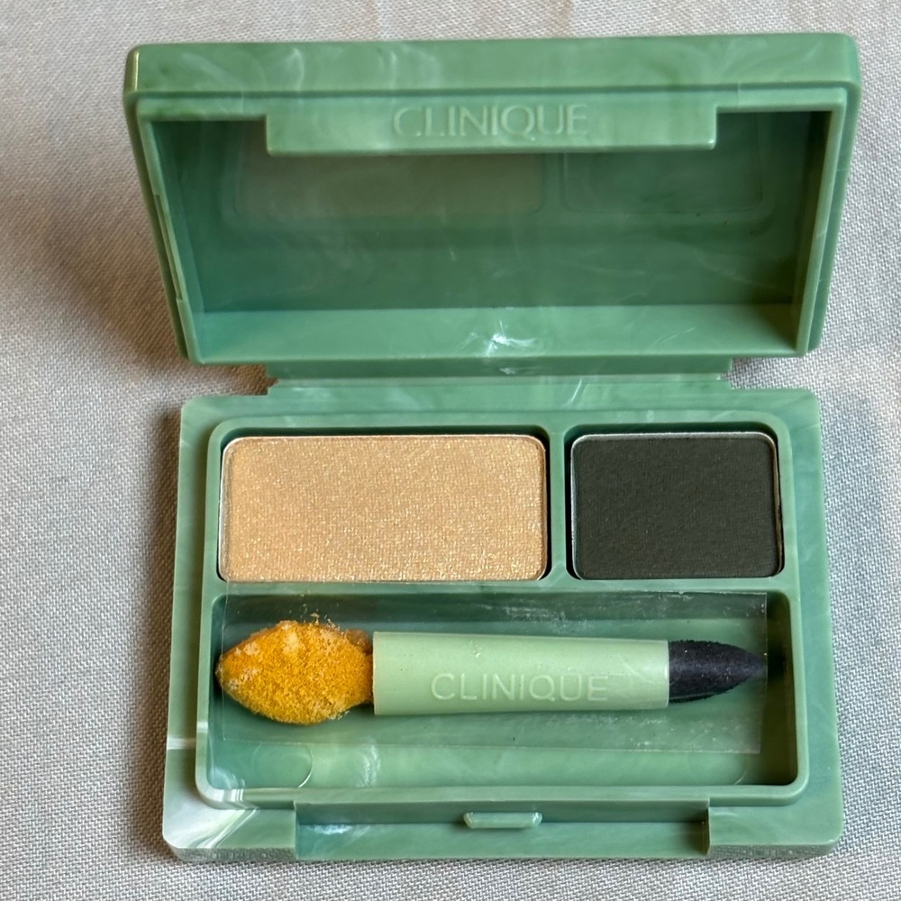 Clinique Eye Defining Duo Shadow and‎ Liner Gilded Travel Compact K83